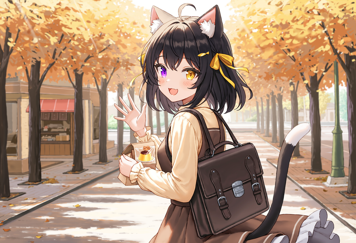 放学街角